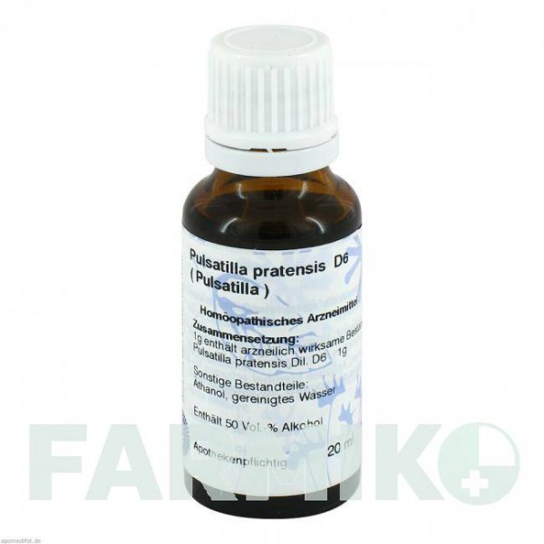 ПУЛЬСАТИЛЛА (PULSATILLA) D 6 розчин 20 мл - Гомеопатія HANOSAN