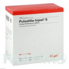 ПУЛЬСАТІЛЛА ІНЬЄЛЬ (PULSATILLA INJEEL) ампули 100 шт - Гомеопатія BIOLOGISCHE HEILMITTEL HEEL