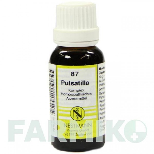 ПУЛЬСАТІЛЛА КОМПЛЕКС (PULSATILLA KOMPLEX) розчин 20 мл - Гомеопатія NESTMANN PHARMA