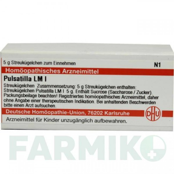 ПУЛЬСАТИЛЛА (PULSATILLA) LM I глобули 5 г - Гомеопатия DHU