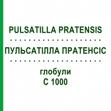 ПУЛЬСАТИЛЛА ПРАТЕНСИС (PULSATILLA PRATENSIS) C 1000 глобули 1,5 г - Гомеопатия GUDJONS