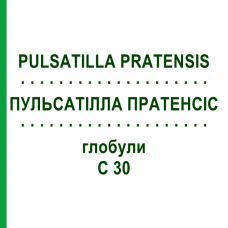 ПУЛЬСАТІЛЛА ПРАТЕНСІС (PULSATILLA PRATENSIS) C 30 глобули 10 г - Гомеопатія SPAGYRA