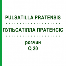 ПУЛЬСАТІЛЛА ПРАТЕНСІС (PULSATILLA PRATENSIS) Q 20 розчин 15 мл - Гомеопатія GUDJONS