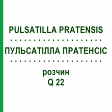 ПУЛЬСАТІЛЛА ПРАТЕНСІС (PULSATILLA PRATENSIS) Q 22 розчин 15 мл - Гомеопатія GUDJONS
