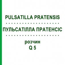 ПУЛЬСАТІЛЛА ПРАТЕНСІС (PULSATILLA PRATENSIS) Q 5 розчин 15 мл - Гомеопатія GUDJONS