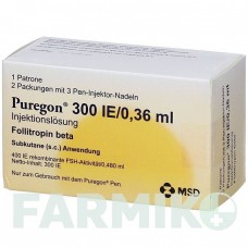 ПУРЕГОН (PUREGON) 300 МЕ/0,36 мл раствор 1 шт - Фоллитропин бета ORIGINALIS