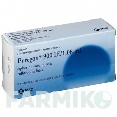 ПУРЕГОН (PUREGON) 900 МЕ/1,08 мл раствор 1 шт - Фоллитропин бета ACA MULLER-ADAG PHARMA