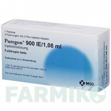 ПУРЕГОН (PUREGON) 900 МЕ/1,08 мл раствор 1 шт - Фоллитропин бета ORIGINALIS