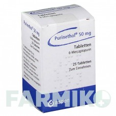 ПУРИ НЕТОЛ (PURI NETHOL) таблетки 25 шт - Меркаптопурин 1 0 1 CAREFARM