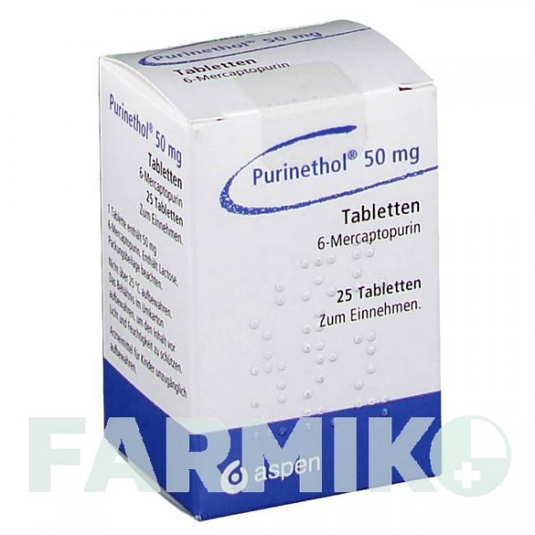 ПУРИ НЕТОЛ (PURI NETHOL) таблетки 25 шт - Меркаптопурин 1 0 1 CAREFARM