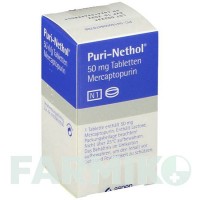 ПУРИ НЕТОЛ (PURI NETHOL) таблетки 25 шт - Меркаптопурин ASPEN