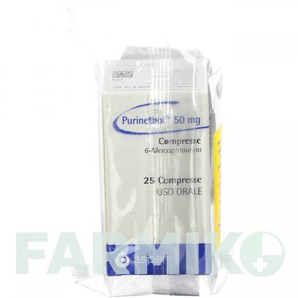 ПУРИ НЕТОЛ (PURI NETHOL) таблетки 25 шт - Меркаптопурин KOHLPHARMA