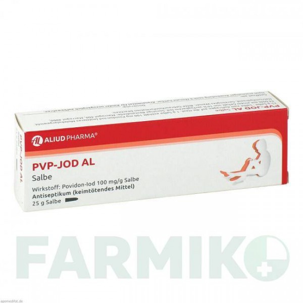 ПВП ЙОД (PVP JOD) мазь 25 г - Повідон-йод ALIUD PHARMA