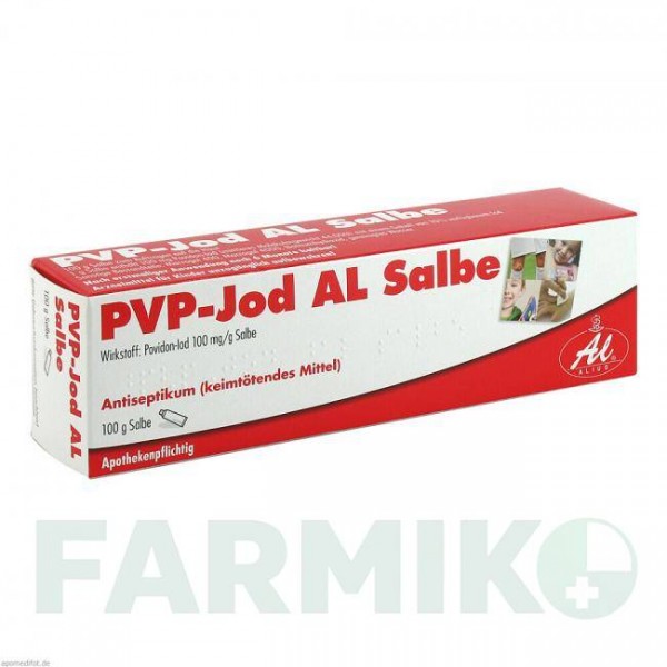 ПВП ЙОД (PVP JOD) мазь 100 г - Повідон-йод ALIUD PHARMA