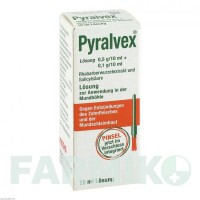 ПІРАЛВЕКС (PYRALVEX) розчин 10 мл - Саліцилат, Інше MEDA PHARMA