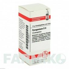 ПИРОГЕНИУМ (PYROGENIUM) D 6 глобули 10 г - Гомеопатия DHU