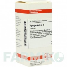 ПИРОГЕНИУМ (PYROGENIUM) D 8 таблетки 80 шт - Гомеопатия DHU