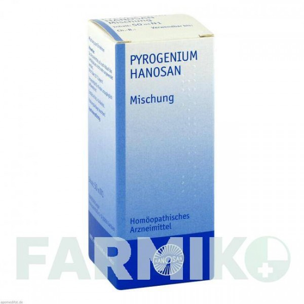 ПІРОГЕНІУМ ХАНОЗАН (PYROGENIUM HANOSAN) краплі 50 мл - Гомеопатія HANOSAN