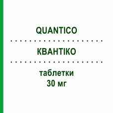 КВАНТІКО (QUANTICO) 30 мг таблетки 20 шт - Еторикоксиб ABIOGEN PHARMA