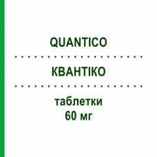 КВАНТІКО (QUANTICO) 60 мг таблетки 20 шт - Еторикоксиб ABIOGEN PHARMA