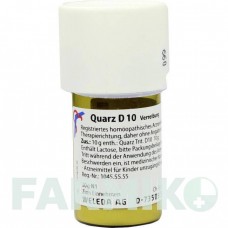 КВАРЦ (QUARZ) D 10 тритурация 20 г - Гомеопатия WELEDA