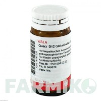 КВАРЦ (QUARZ) D 12 глобули 20 г - Гомеопатия WALA HEILMITTEL