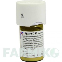 КВАРЦ (QUARZ) D 12 тритурація 20 г - Гомеопатія WELEDA