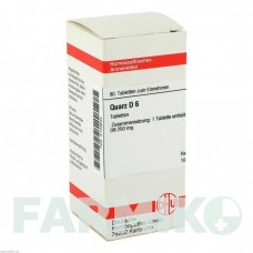 КВАРЦ (QUARZ) D 6 таблетки 80 шт - Гомеопатия DHU