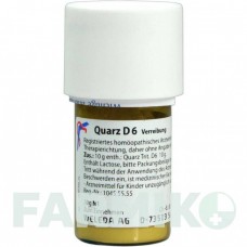 КВАРЦ (QUARZ) D 6 тритурация 20 г - Гомеопатия WELEDA