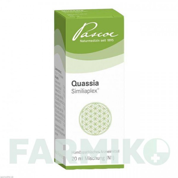 КВАССІЯ СІМІЛІАПЛЕКС (QUASSIA SIMILIAPLEX) суміш 20 мл - Гомеопатія PASCOE