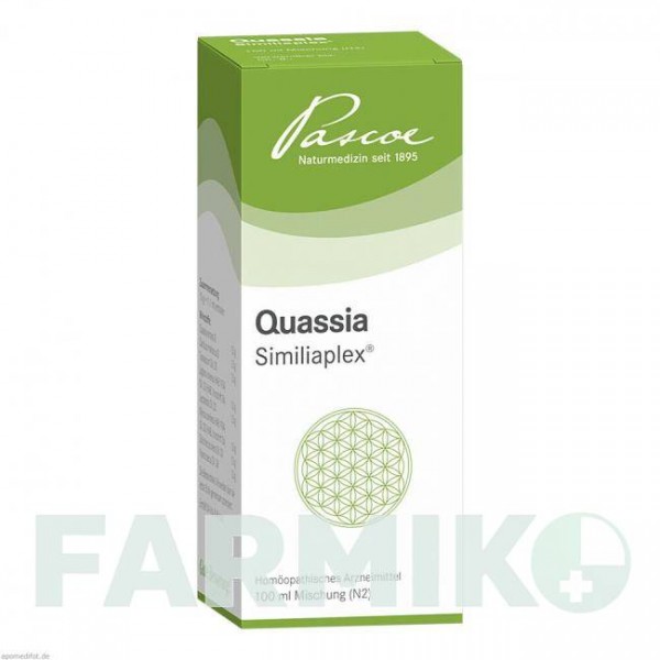 КВАССІЯ СІМІЛІАПЛЕКС (QUASSIA SIMILIAPLEX) суміш 100 мл - Гомеопатія PASCOE
