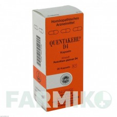 КВЕНТАКЕЛЬ (QUENTAKEHL) D 4 капсулы 20 шт - Гомеопатия SANUM-KEHLBECK