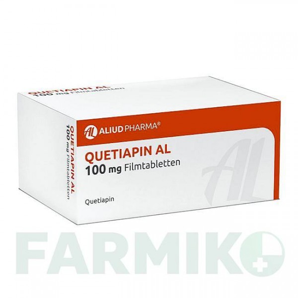 КВЕТИАПИН (QUETIAPIN) 100 мг таблетки 100 шт - Кветиапин ALIUD PHARMA
