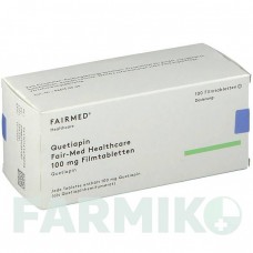 КВЕТИАПИН (QUETIAPIN) 100 мг таблетки 50 шт - Кветиапин ERIS PHARMA