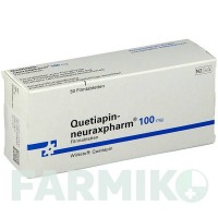 КВЕТІАПІН (QUETIAPIN) 100 мг таблетки 50 шт - Кветіапін NEURAXPHARM
