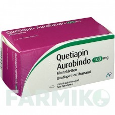 КВЕТИАПИН (QUETIAPIN) 100 мг таблетки 50 шт - Кветиапин PUREN PHARMA