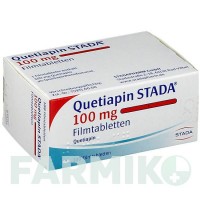 КВЕТІАПІН (QUETIAPIN) 100 мг таблетки 100 шт - Кветіапін STADAPHARM