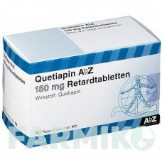 КВЕТИАПИН (QUETIAPIN) 150 мг таблетки 50 шт - Кветиапин ABZ PHARMA