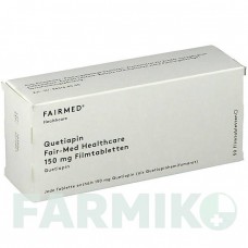 КВЕТИАПИН (QUETIAPIN) 150 мг таблетки 50 шт - Кветиапин ERIS PHARMA