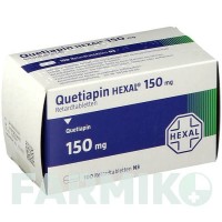 КВЕТИАПИН (QUETIAPIN) 150 мг таблетки 10 шт - Кветиапин HEXAL