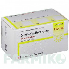 КВЕТИАПИН (QUETIAPIN) 150 мг таблетки 10 шт - Кветиапин HORMOSAN PHARMA