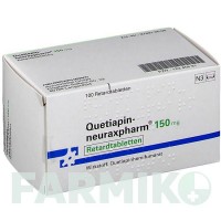 КВЕТІАПІН (QUETIAPIN) 150 мг таблетки 10 шт - Кветіапін NEURAXPHARM