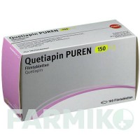 КВЕТІАПІН (QUETIAPIN) 150 мг таблетки 10 шт - Кветіапін PUREN PHARMA