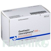 КВЕТІАПІН (QUETIAPIN) 200 мг таблетки 50 шт - Кветіапін NEURAXPHARM