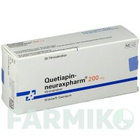 КВЕТИАПИН (QUETIAPIN) 200 мг таблетки 50 шт - Кветиапин NEURAXPHARM