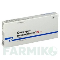 КВЕТИАПИН (QUETIAPIN) 25 мг таблетки 20 шт - Кветиапин NEURAXPHARM