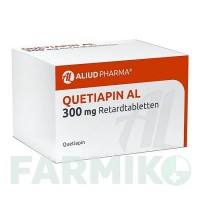 КВЕТИАПИН (QUETIAPIN) 300 мг таблетки 50 шт - Кветиапин ALIUD PHARMA