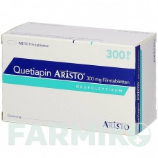 КВЕТИАПИН (QUETIAPIN) 300 мг таблетки 50 шт - Кветиапин ARISTO PHARMA