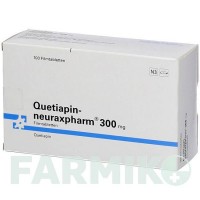 КВЕТІАПІН (QUETIAPIN) 300 мг таблетки 100 шт - Кветіапін NEURAXPHARM