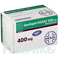 КВЕТИАПИН (QUETIAPIN) 400 мг таблетки 10 шт - Кветиапин HEXAL